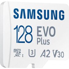 Карта памяти Samsung EVO Plus 2021 microSDXC 128GB (с адаптером)