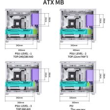 Корпус Jonsbo D41 Mesh (белый)