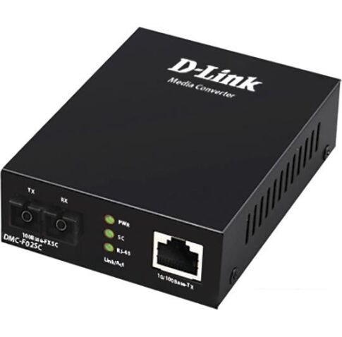 Медиаконвертер D-Link DMC-F02SC/B1A