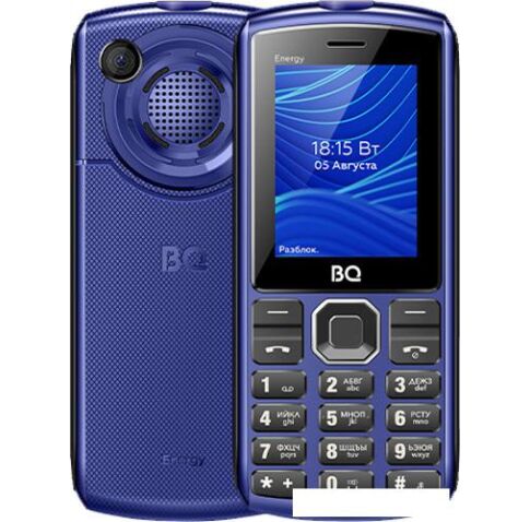 Кнопочный телефон BQ-Mobile BQ-2452 Energy (синий)