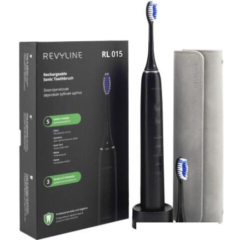 Электрическая зубная щетка Revyline RL 015 (черный)