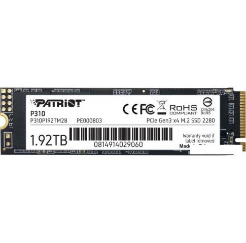 SSD Patriot P310 1.92TB P310P192TM28