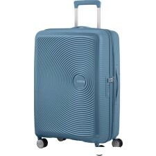 Чемодан-спиннер American Tourister SoundBox Stone Blue 67 см