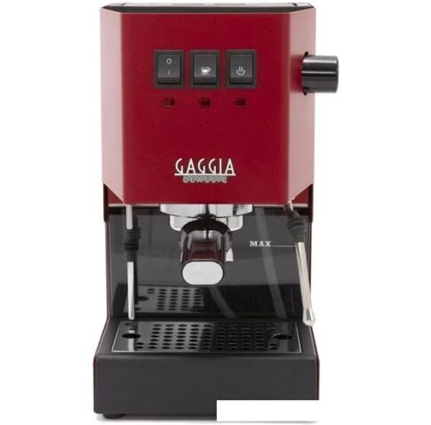 Рожковая помповая кофеварка Gaggia Classic Evo Red 9481/12