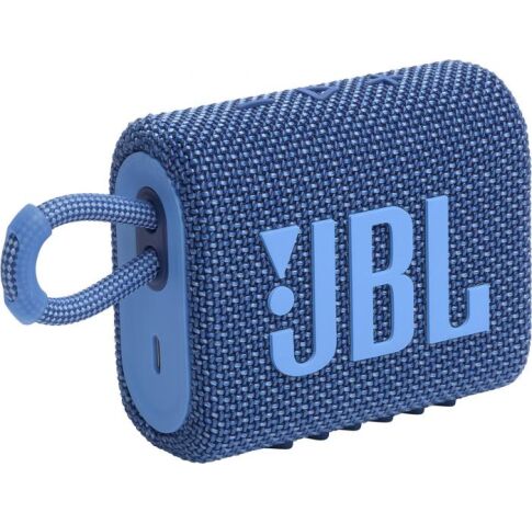 Беспроводная колонка JBL Go 3 Eco (синий)