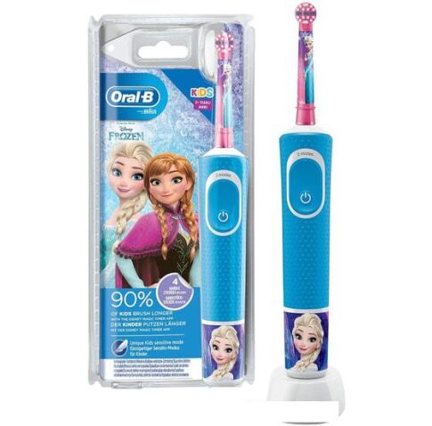 Электрическая зубная щетка Braun Oral-B Kids Frozen D100.413.2K