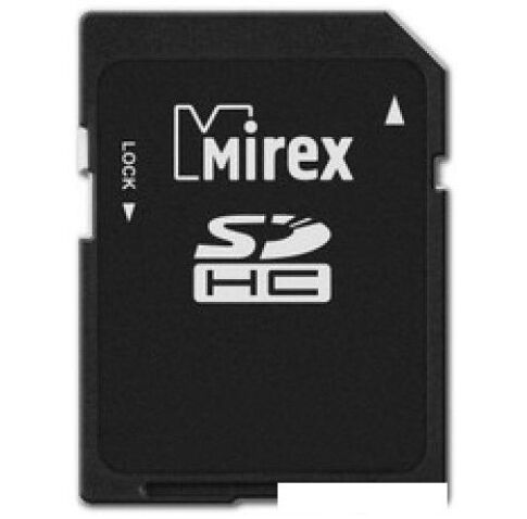 Карта памяти Mirex SDHC (Class 10) 16GB (13611-SD10CD16)