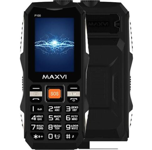 Мобильный телефон Maxvi P100 (черный)