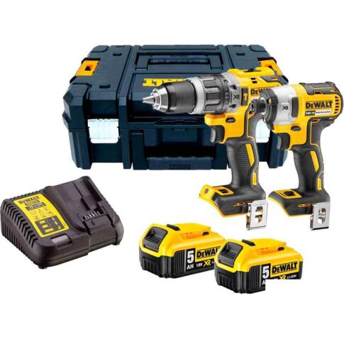 DeWalt DCK266P2T (шуруповерт, гайковерт, кейс)