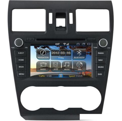 СD/DVD-магнитола Incar AHR-2686 для SUBARU Forester, Impreza (2013+), XV