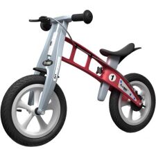 Беговел FirstBIKE Street с тормозом (красный)