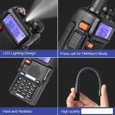 Портативная радиостанция Baofeng UV-5R (черный)