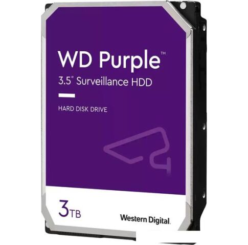 Жесткий диск WD Purple 3TB WD33PURZ