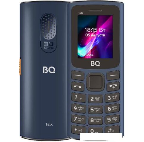 Кнопочный телефон BQ-Mobile BQ-1862 Talk (синий)