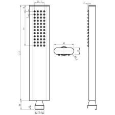 Душевая лейка Maxonor Pure Life PL004