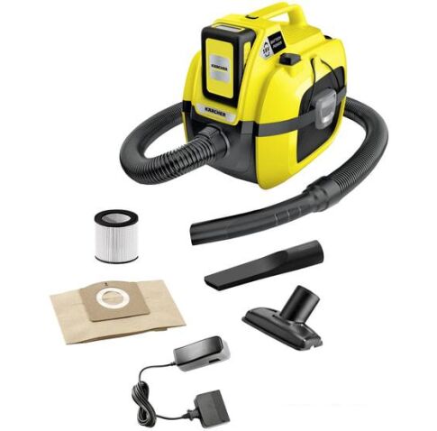 Пылесос Karcher WD 1 Compact Battery 1.198-301.0