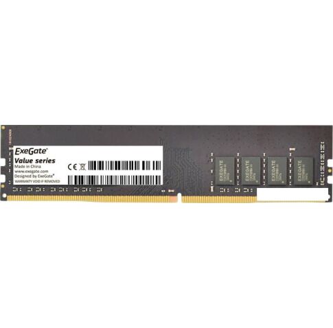 Оперативная память ExeGate Value 4GB DDR4 PC4-19200 EX283084RUS