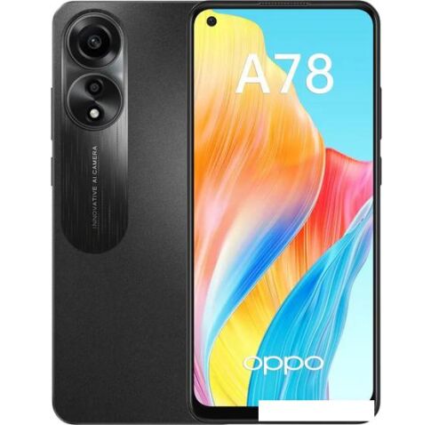 Смартфон Oppo A78 CPH2565 8GB/128GB международная версия (черный)