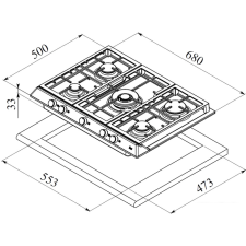 Варочная панель TEKA EX 70.1 5G AI AL [40212304]