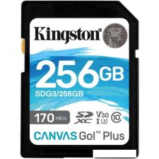 Карта памяти Kingston Canvas Go! Plus SDXC 256GB