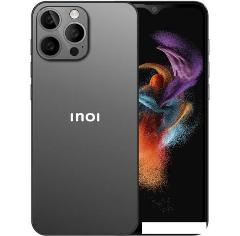 Смартфон Inoi Note 13s 8GB/256GB с NFC (серый)