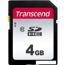 Карта памяти Transcend SDHC 300S 4GB