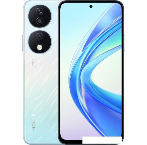 Смартфон HONOR X7b 8GB/128GB международная версия с NFC (мерцающий серебристый)