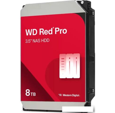 Жесткий диск WD Red Pro 8TB WD8005FFBX