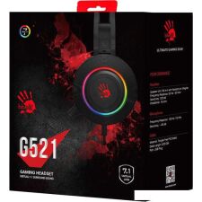 Наушники A4Tech Bloody G521 (черный)