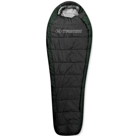 Спальный мешок Trimm Trekking Arktis 185 R (правая молния, темно-серый/зеленый)