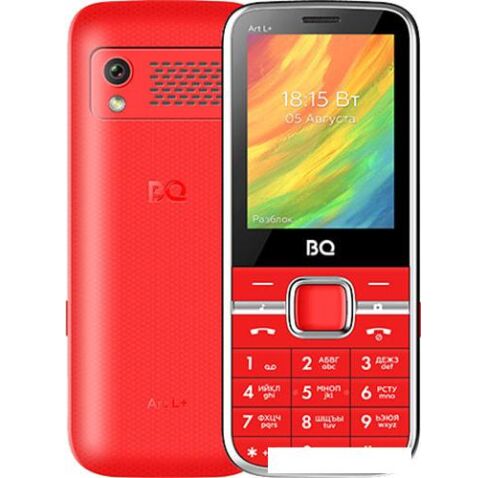 Мобильный телефон BQ-Mobile BQ-2448 Art L+ (красный)