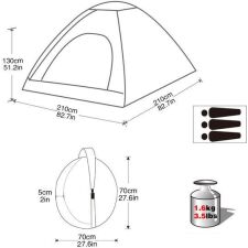 Палатка KingCamp Modena 3 KT3037