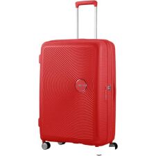 Чемодан-спиннер American Tourister SoundBox Coral Red 77 см