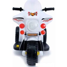 Электротрицикл Sima-Land Мотоцикл шерифа (белый)
