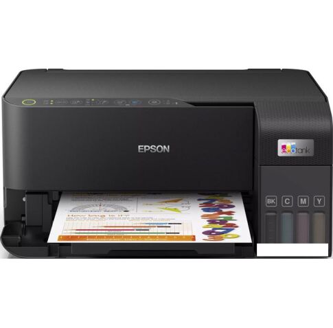 МФУ Epson EcoTank L3550 (ресурс стартовых контейнеров 6600/5900, контейнер 103)