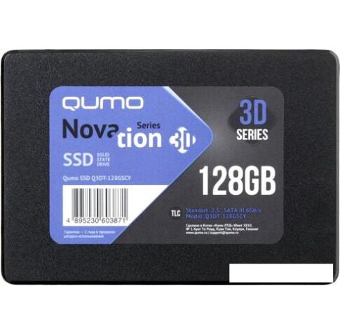 SSD QUMO Novation 3D TLC 128GB Q3DT-128GMCY