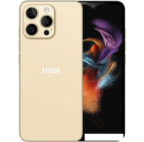 Смартфон Inoi Note 13s 8GB/256GB с NFC (золотой)