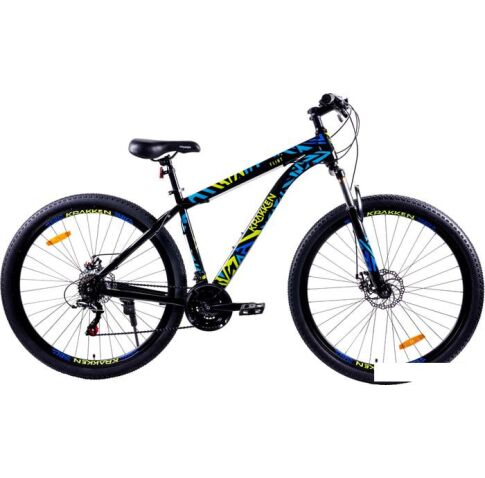 Велосипед Krakken Flint 29 р.20 2022 (черный/синий)