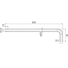 Держатель верхнего душа IDDIS Built-in Shower 001BB35i61