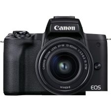 Беззеркальный фотоаппарат Canon EOS M50 Mark II Kit EF-M 15-45mm f/3.5-6.3 IS STM (черный)