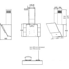 Кухонная вытяжка Korting KHC 65070 GN