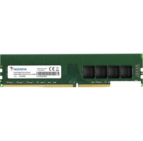 Оперативная память A-Data Premier 4GB DDR4 PC4-21300 AD4U26664G19-BGN