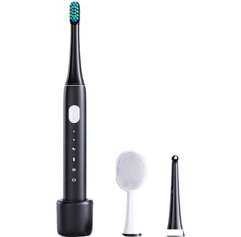 Электрическая зубная щетка Infly Sonic Electric Toothbrush P20C (3 насадки, черный)