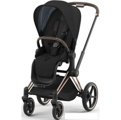 Универсальная коляска Cybex Priam IV (2 в 1, Deep Black)