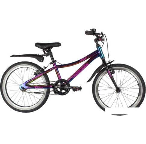 Детский велосипед Novatrack Katrina V 20 2022 207AKATRINA1V.GVL22 (фиолетовый металлик)