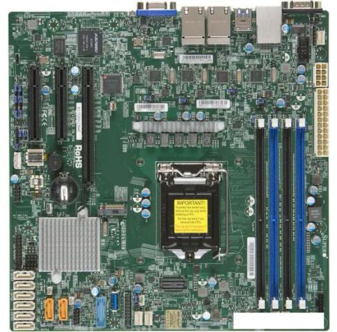 Материнская плата Supermicro MBD-X11SSH-LN4F-B