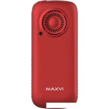 Кнопочный телефон Maxvi B21ds (красный)