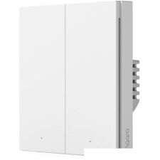 Выключатель Aqara Smart Wall Switch H1 (двухклавишный, c нейтралью)