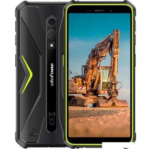 Смартфон Ulefone Armor X12 3GB/32GB (черный/зеленый)