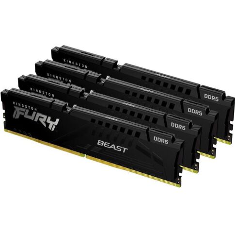 Оперативная память Kingston FURY Beast 4x16ГБ DDR5 5200 МГц KF552C40BBK4-64